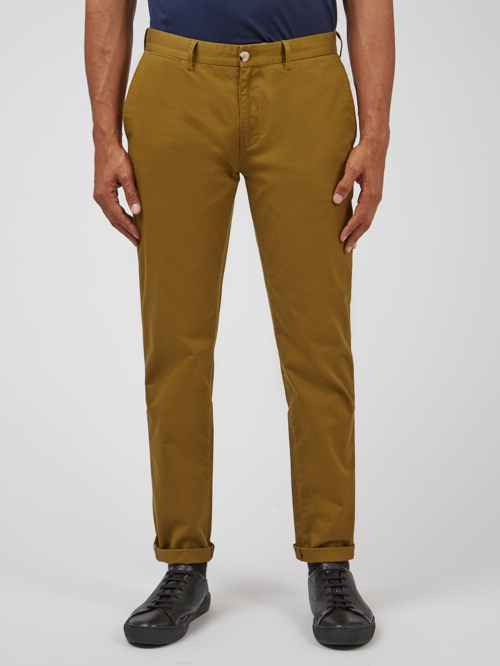 Pantalon Ben Sherman Signature Slim Stretch Chino Marron | TWW-56679045